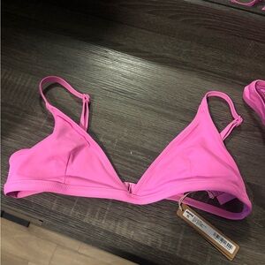 SKIMS Triangle Bikini Top